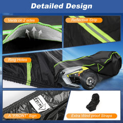 Q QUNSUNUS side profile highlighting tailored shape and secure hems