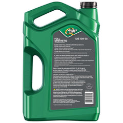Quaker State 5 quart jug with side handle for easy pouring and storage