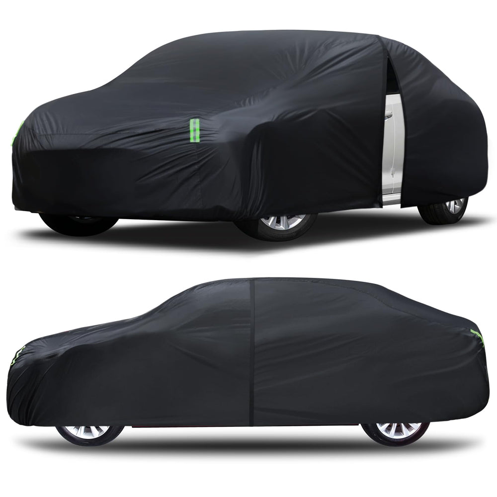 Qualencey front view showing full coverage and weather protection benefits