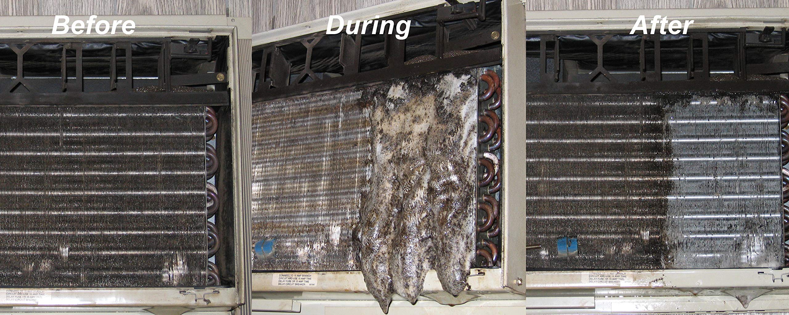 Quality Chemical Nu-Coil used by technician improving AC performance