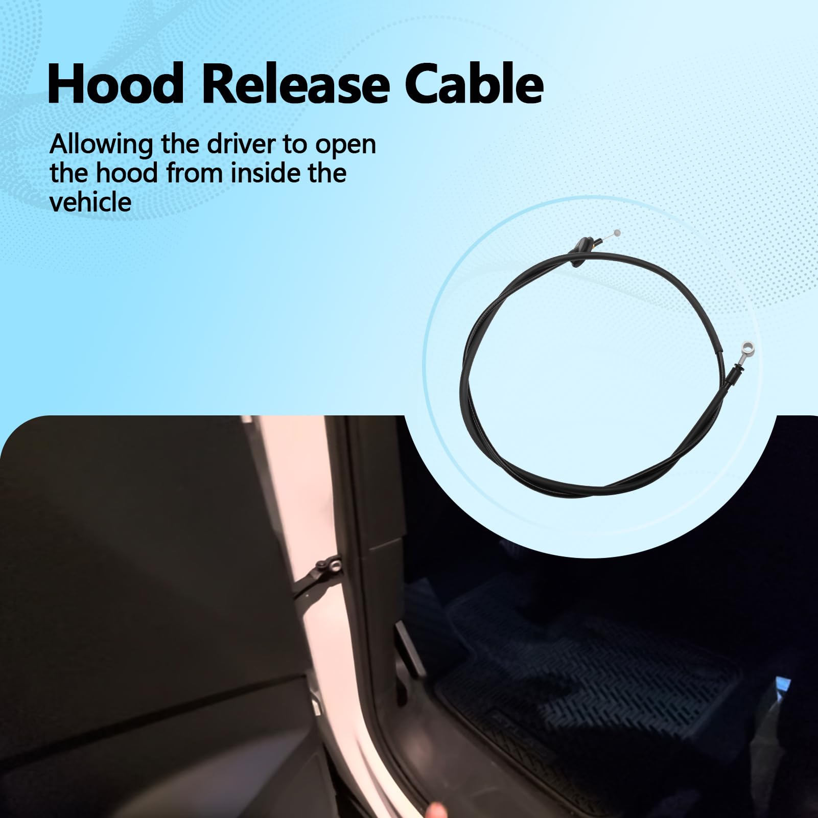 Quealzara end fitting closeup displaying OEM-style connection and secure fit