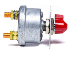 QuickCar close-up of red rotary handle highlighting tactile grip and quick shutoff benefit