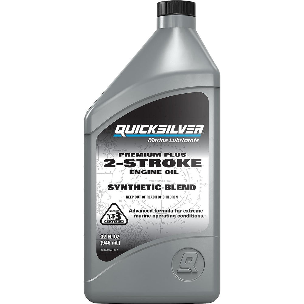 Quicksilver front label showing product name and 32oz for quick identification and trust