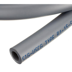 Quicksilver hose texture detail demonstrating durable low-permeation material for reduced vapor