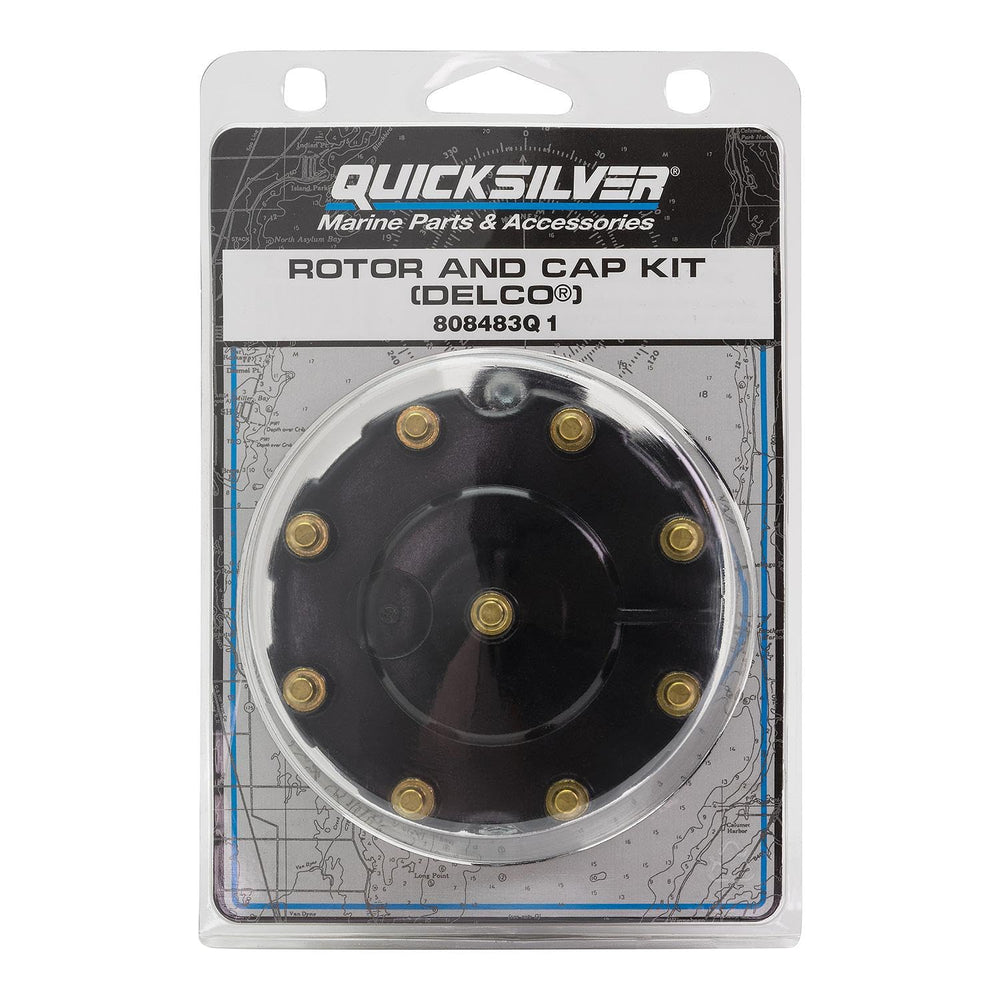 Quicksilver rotor installed in distributor demonstrating reliable spark delivery