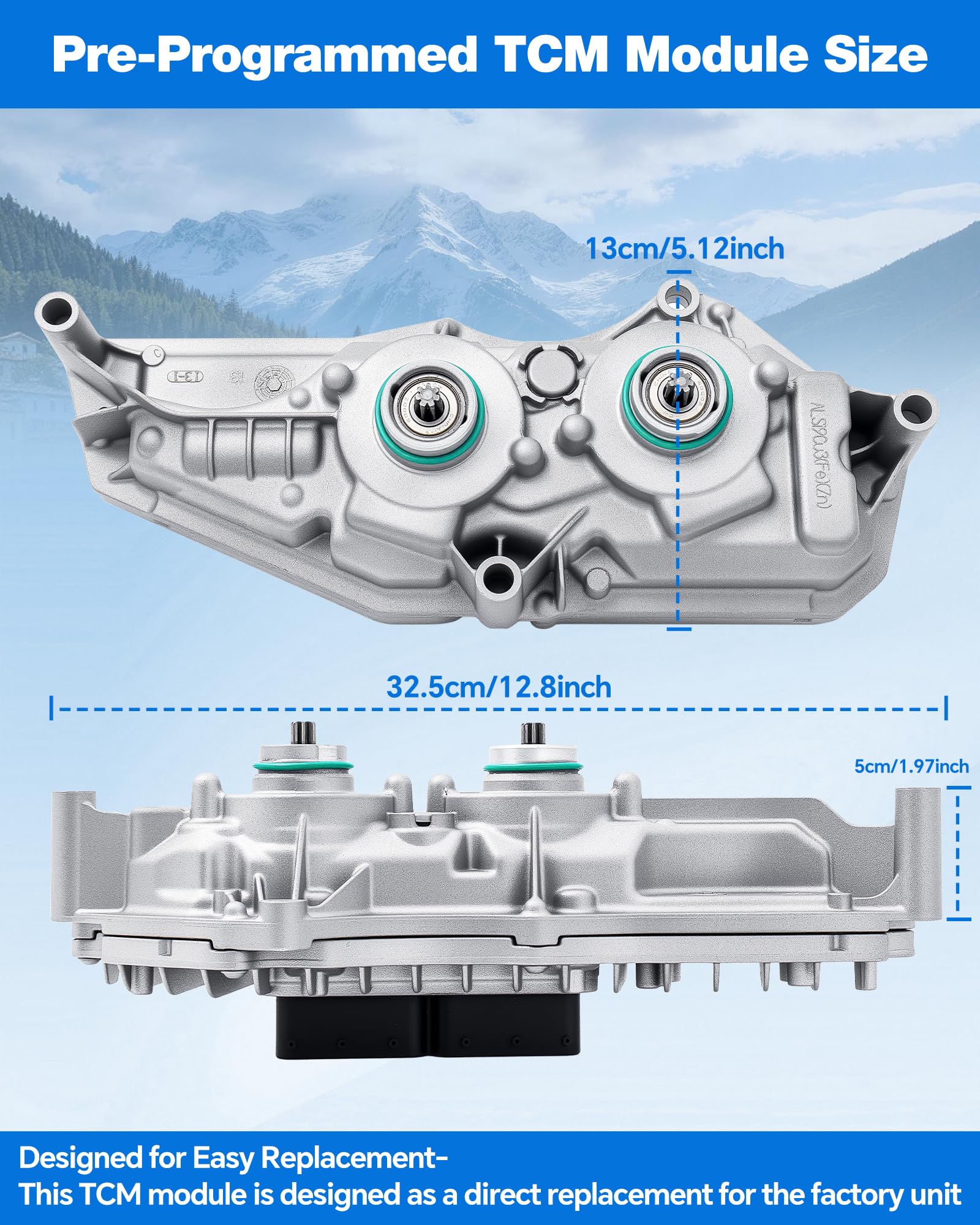 Quixofiber TCM technician installation showing professional fitment and time-saving swap