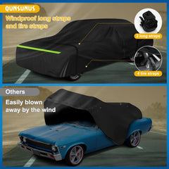 QUNSUNUS driver-side zipper providing quick cabin access benefit