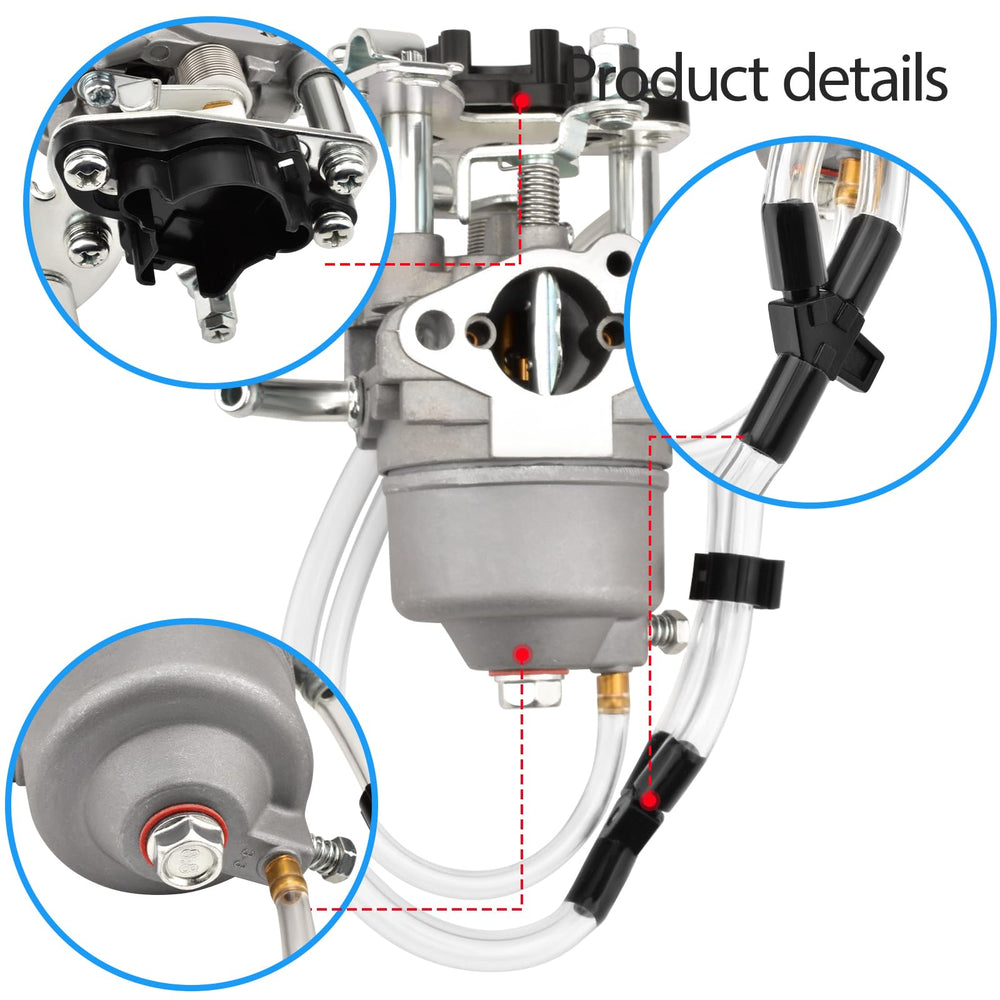 Quorlentia carburetor installed in Predator 2000 generator for restored operation