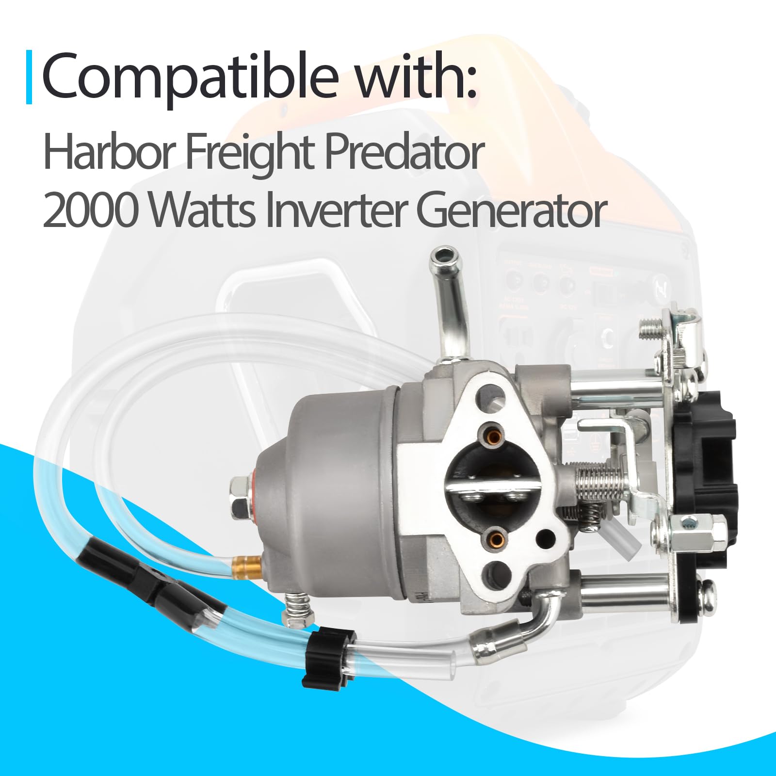 Quorlentia carburetor side detail highlighting durable casting benefit