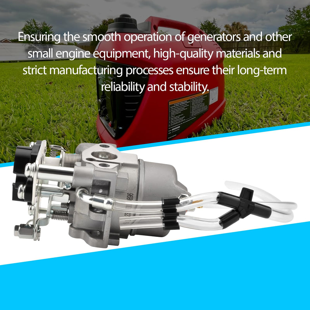 Quorlentia carburetor next to ruler showing compact fit and correct scale