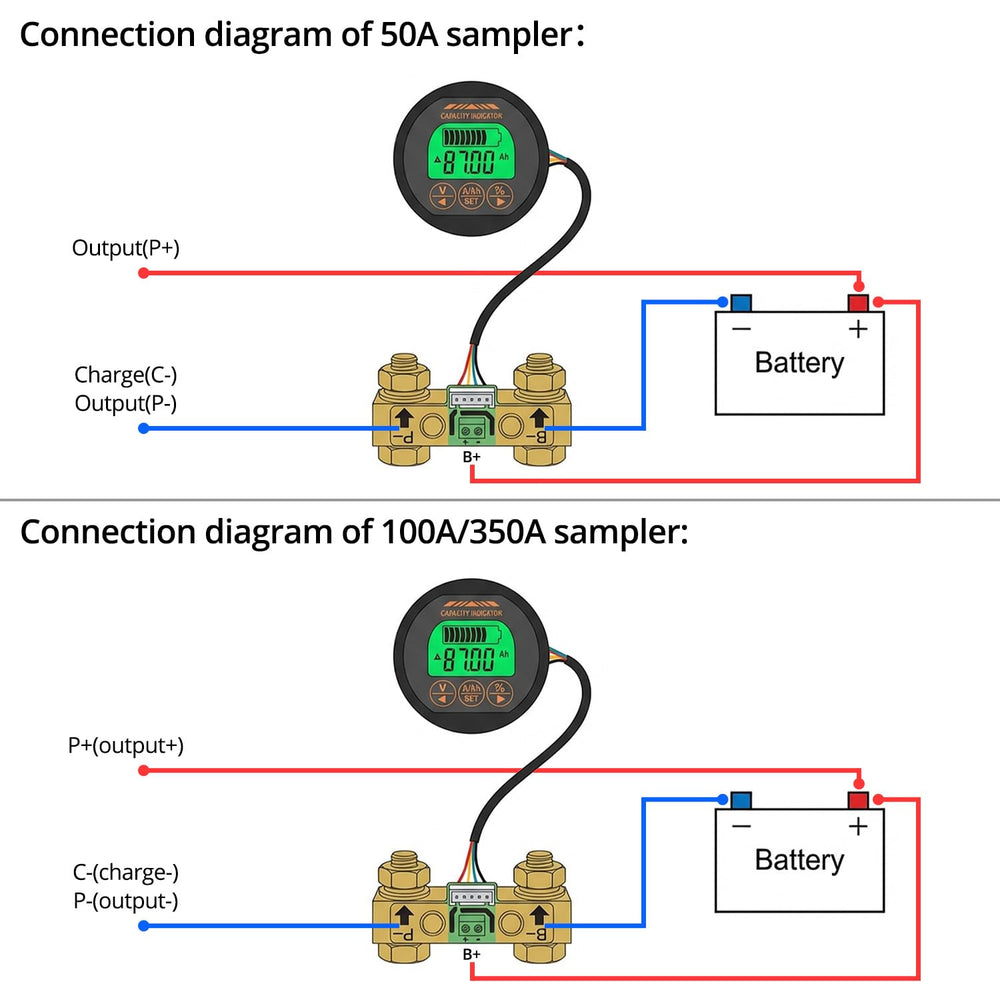 QWORK reinforced 350A external shunt for stable high-current sensing benefit