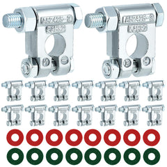 QWORK front packaging of 8 pairs terminals showing contents and benefit of complete kit