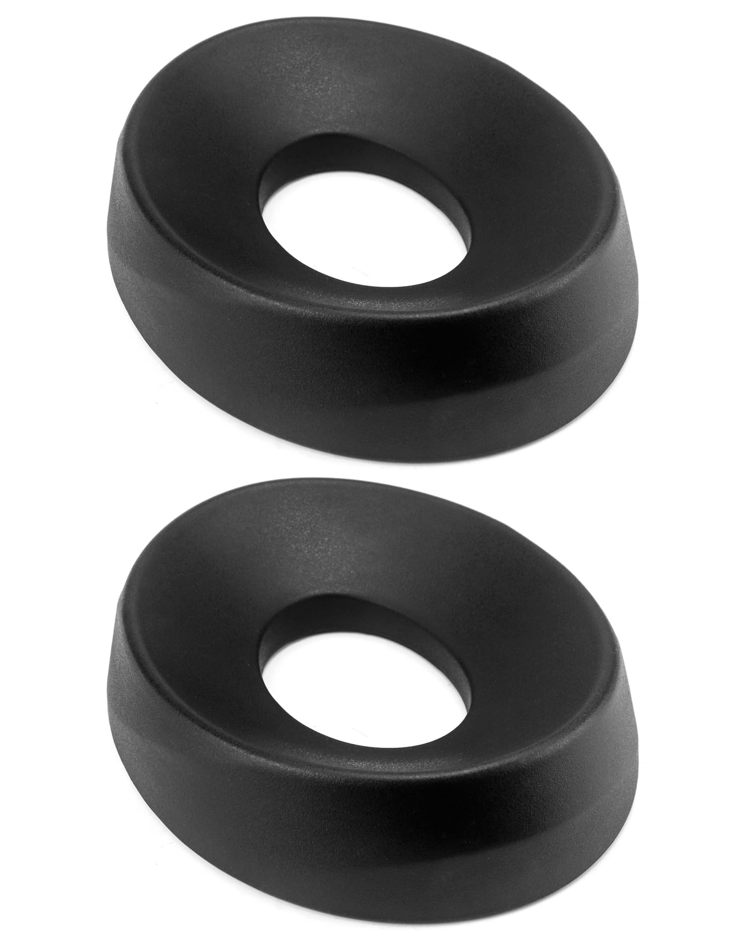 QWORK front view showing helmet resting securely on donut ring protecting finish
