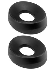 QWORK front view showing helmet resting securely on donut ring protecting finish