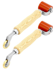 QWORK front view of seam roller set showing both rollers benefits precise seams