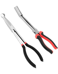 QWORK front view pliers showing full tool and benefit of easy access