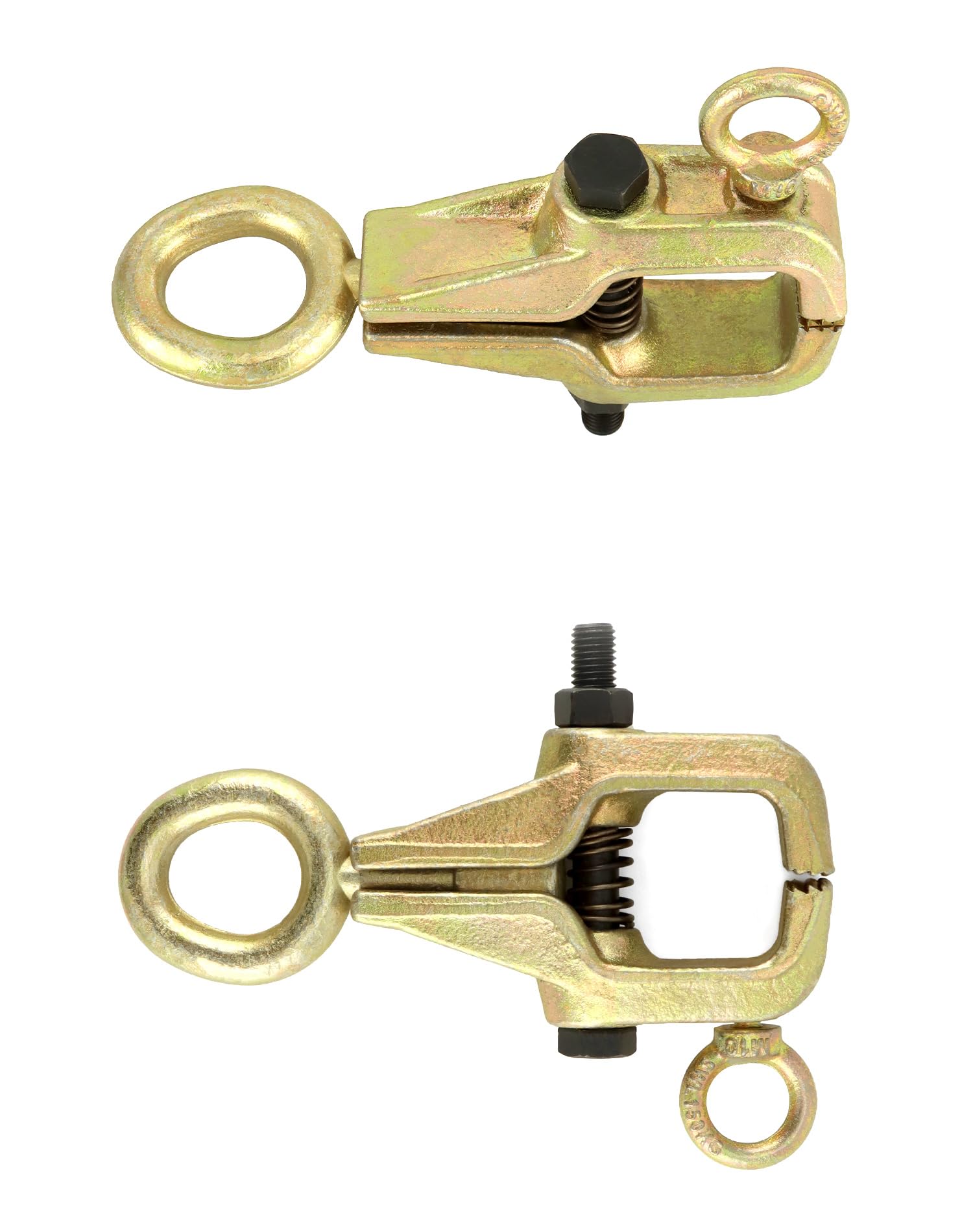 QWORK clamp in straight pull use pulling an automotive panel