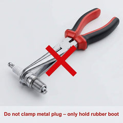 QWORK jaw profile cradle closeup protecting rubber boots from damage
