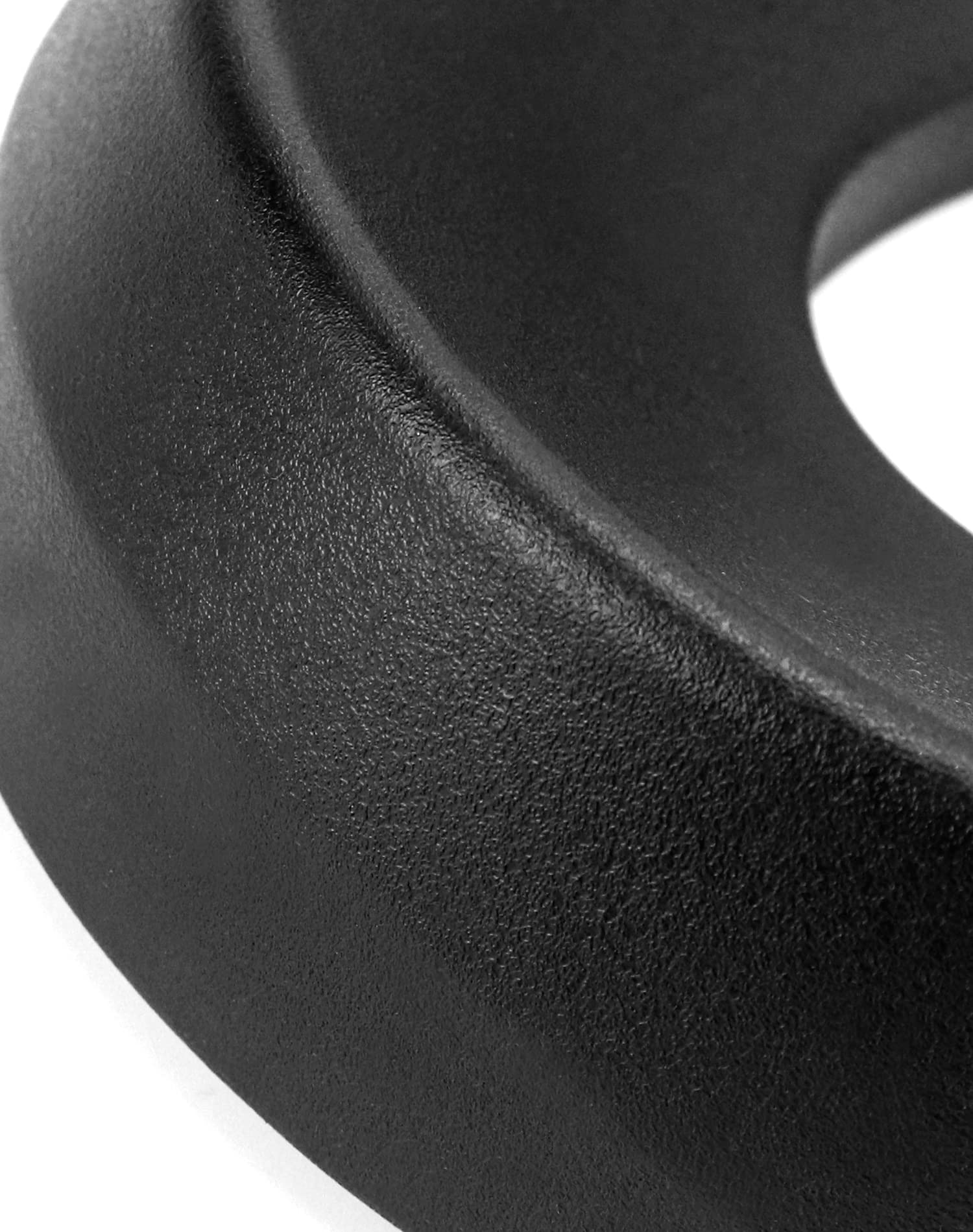 QWORK side profile of helmet supported by ring preventing rolling and dents