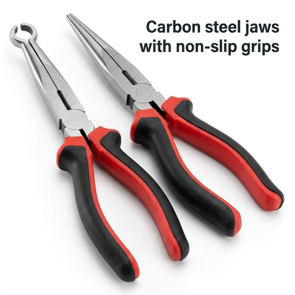 QWORK side profile length comparison showing extended reach advantage