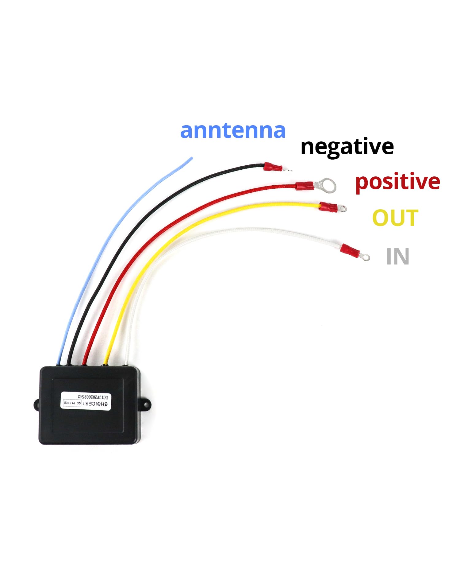 QWORK weather‑resistant housing protecting electronics from dust and splashes
