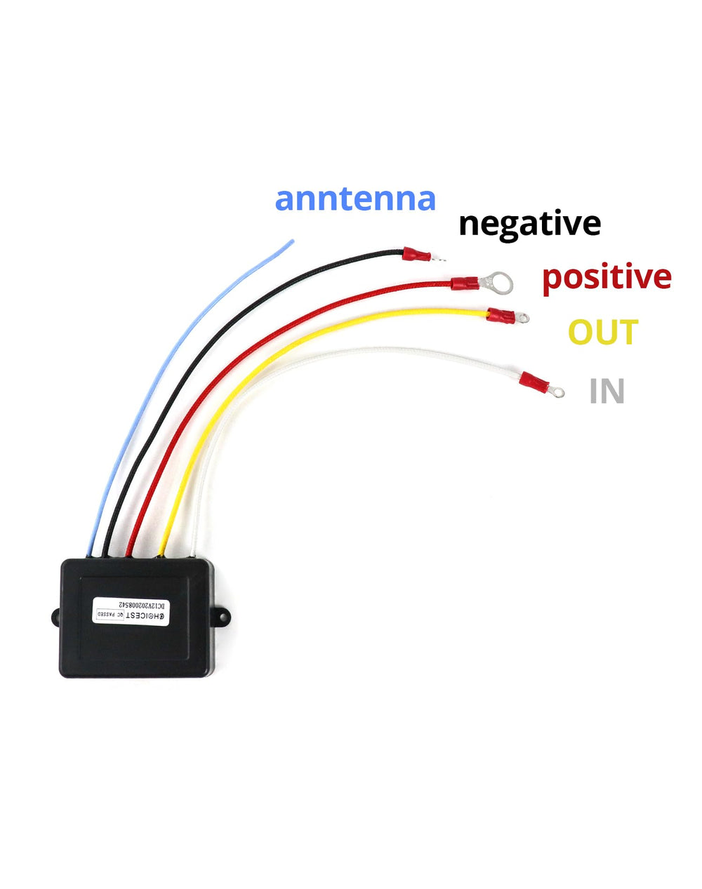 QWORK weather‑resistant housing protecting electronics from dust and splashes