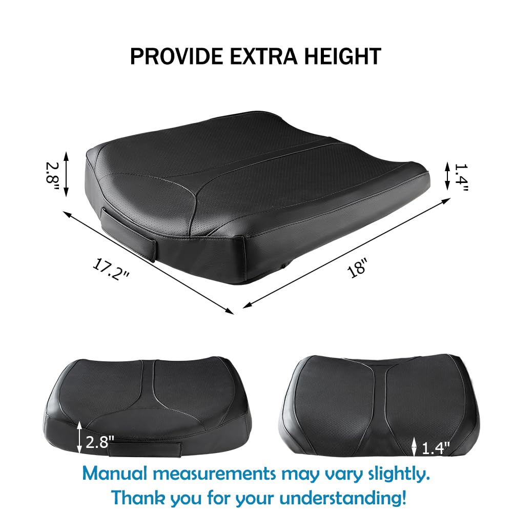 QYILAY cushion next to hand showing size and convenient transport benefit