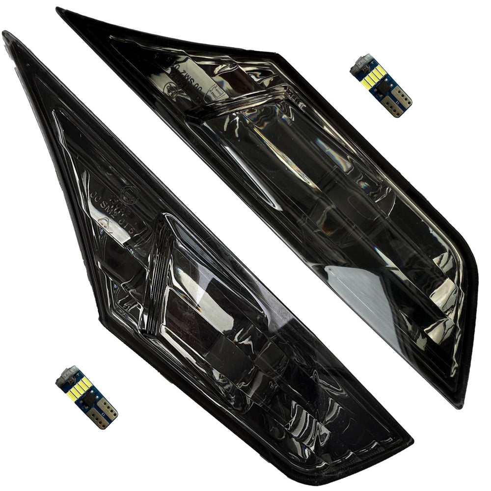 QZQ front packaging showing side marker pair and benefits of direct-fit replacement