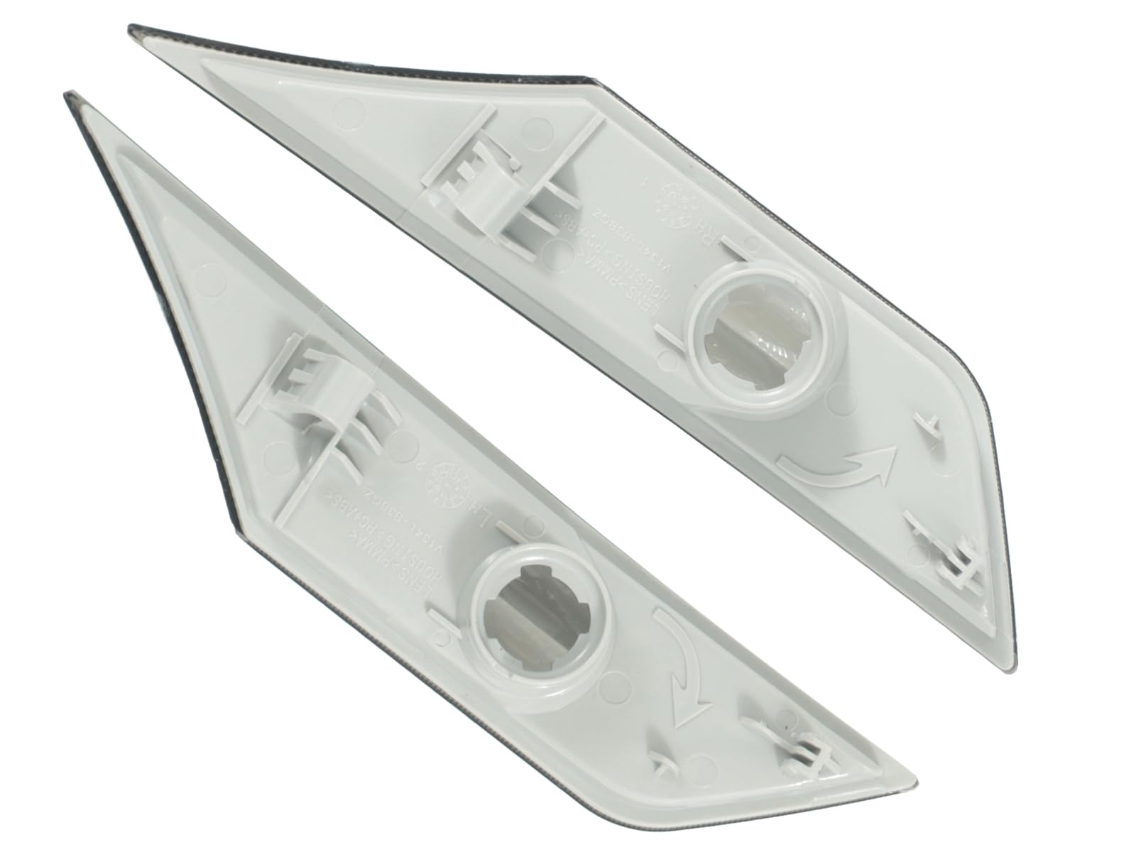 QZQ white LED bulb and connector detail showing easy plug-and-play installation