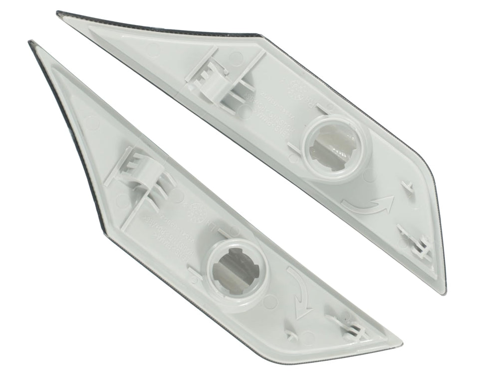 QZQ white LED bulb and connector detail showing easy plug-and-play installation