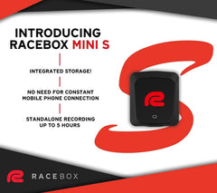 RACEBOX Mini S back with connectors and ports, easy mounting and wiring advantage