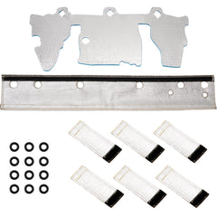 Racewill front packaging showing complete heat shield kit and clear benefits