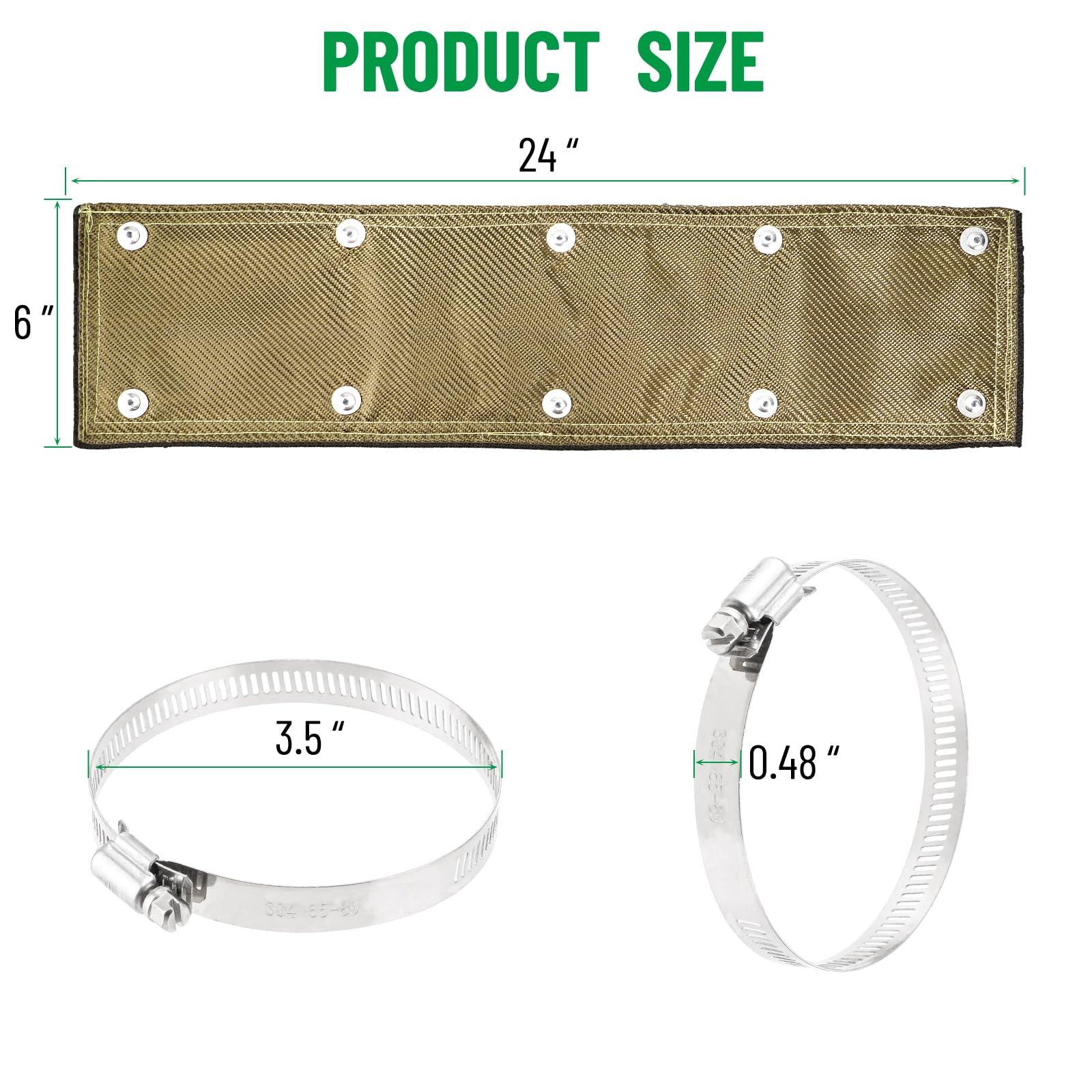 Racewill shield next to ruler showing 6x24 inch size for accurate scale