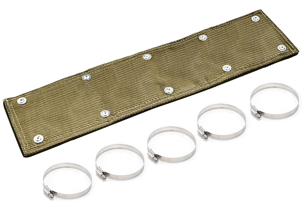 Racewill titanium shield front view showing protective coverage and durability