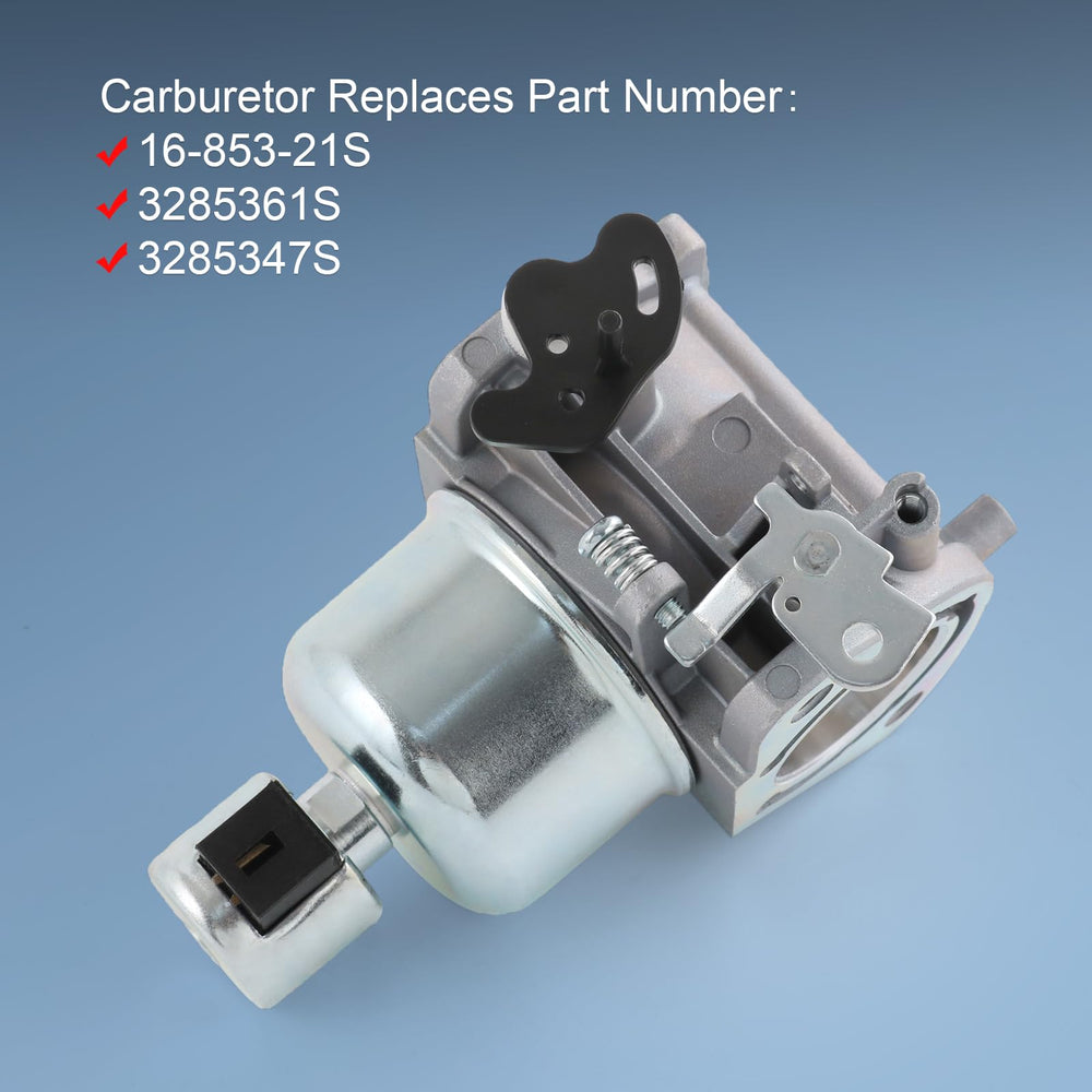RADHLBNIU carburetor top detail highlighting precision ports and durability benefit