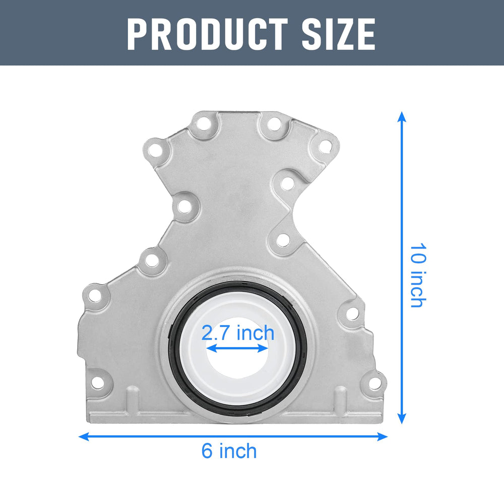 RADHLBNIU installed on engine rear showing correct placement and leak prevention