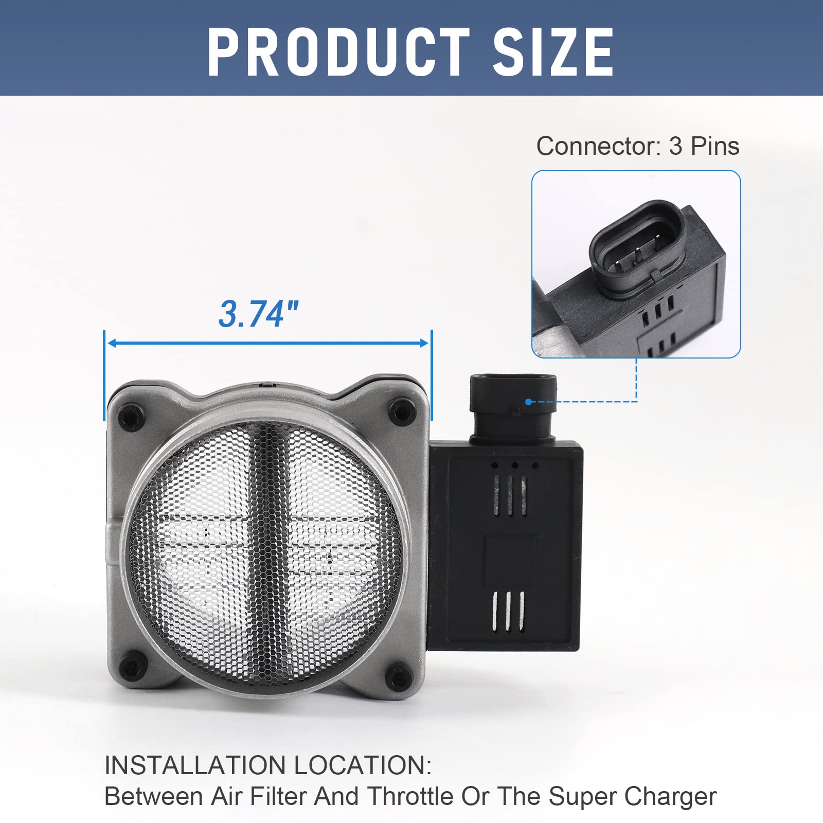 RADHLBNIU close-up of sensor element for reliable airflow measurement benefit