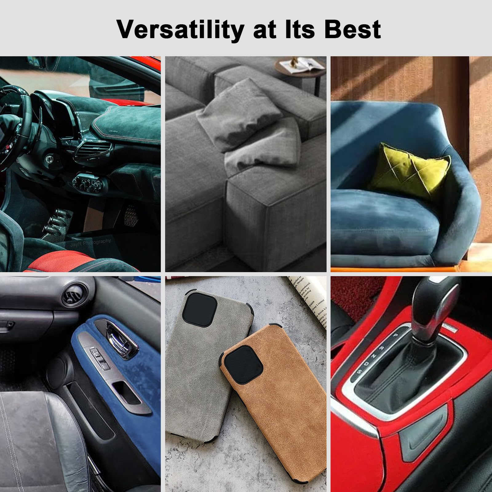 RadiantDecor in a car interior lifestyle scene adding luxury appeal