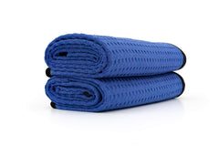 The Rag Company front packing showing two 20x40 towels and brand benefits