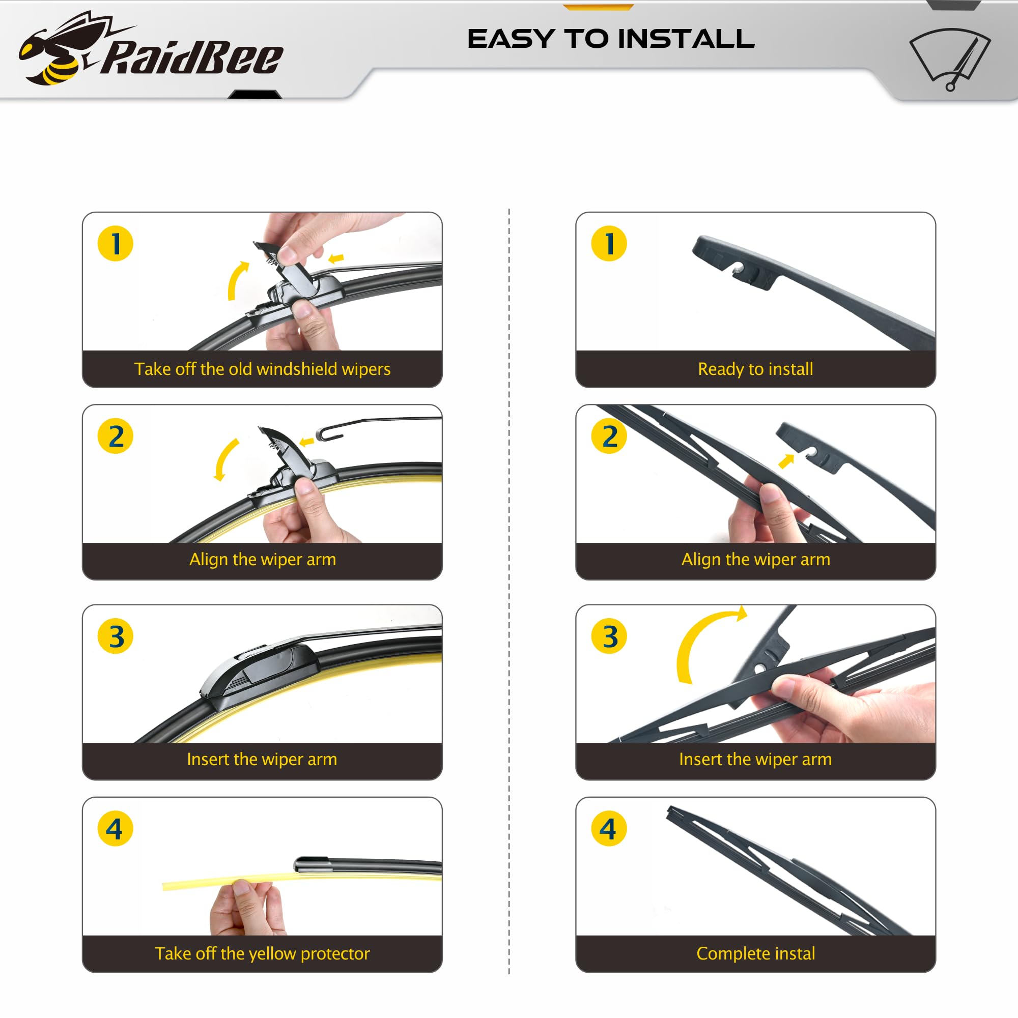 RaidBee installed on CR‑V windshield passenger side ensuring clear sightlines