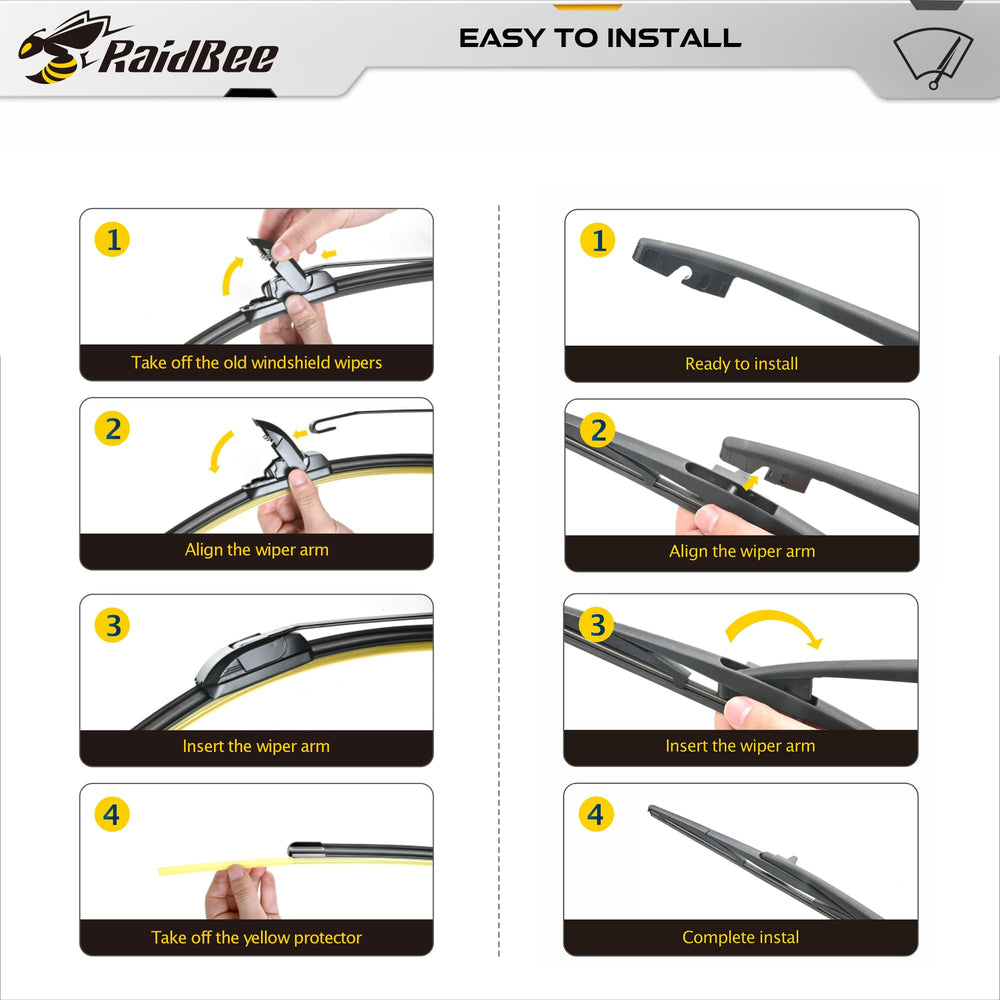 RaidBee rubber edge texture illustrating premium compound for durable wiping