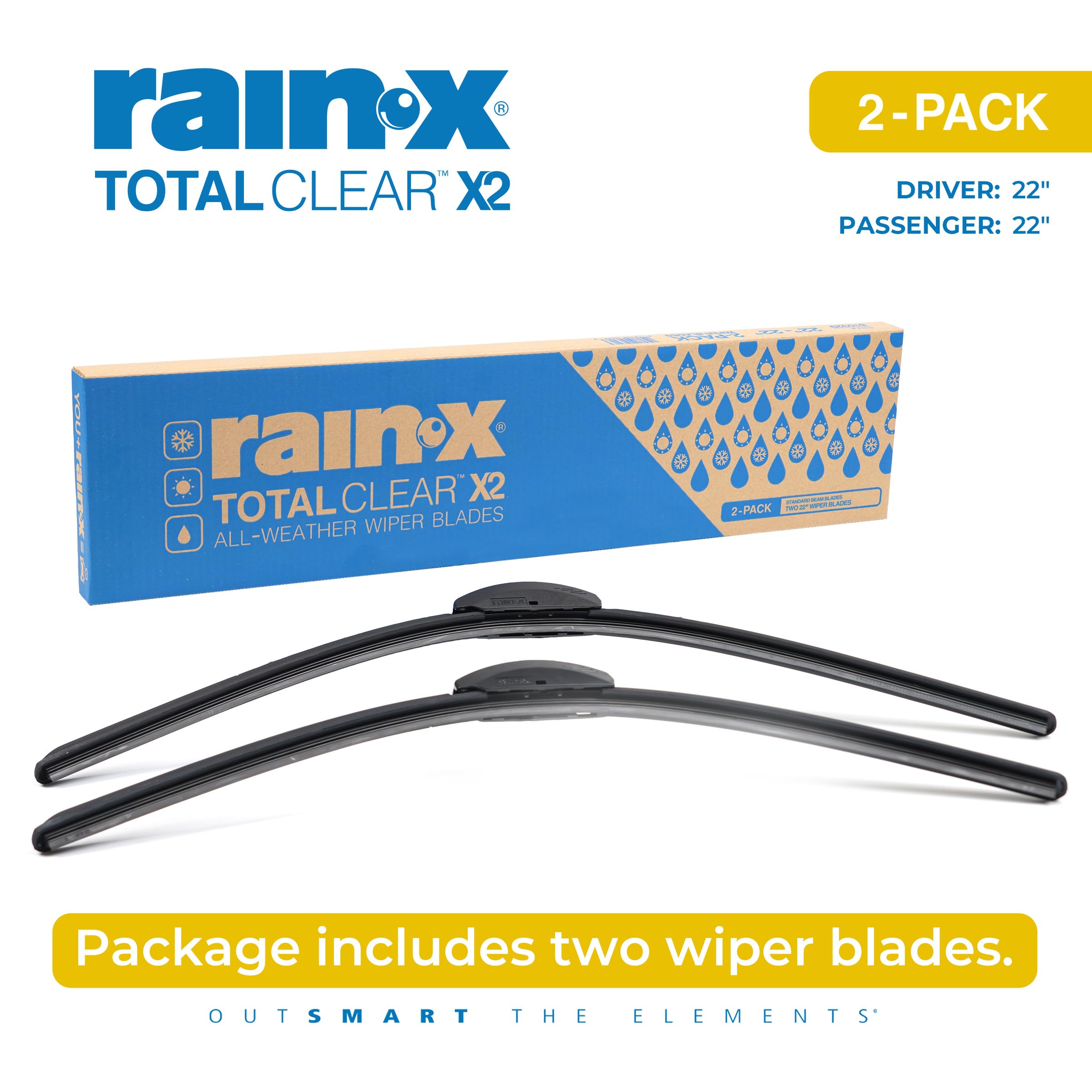 Rain‑X product label and specs close-up showing compatibility info benefit