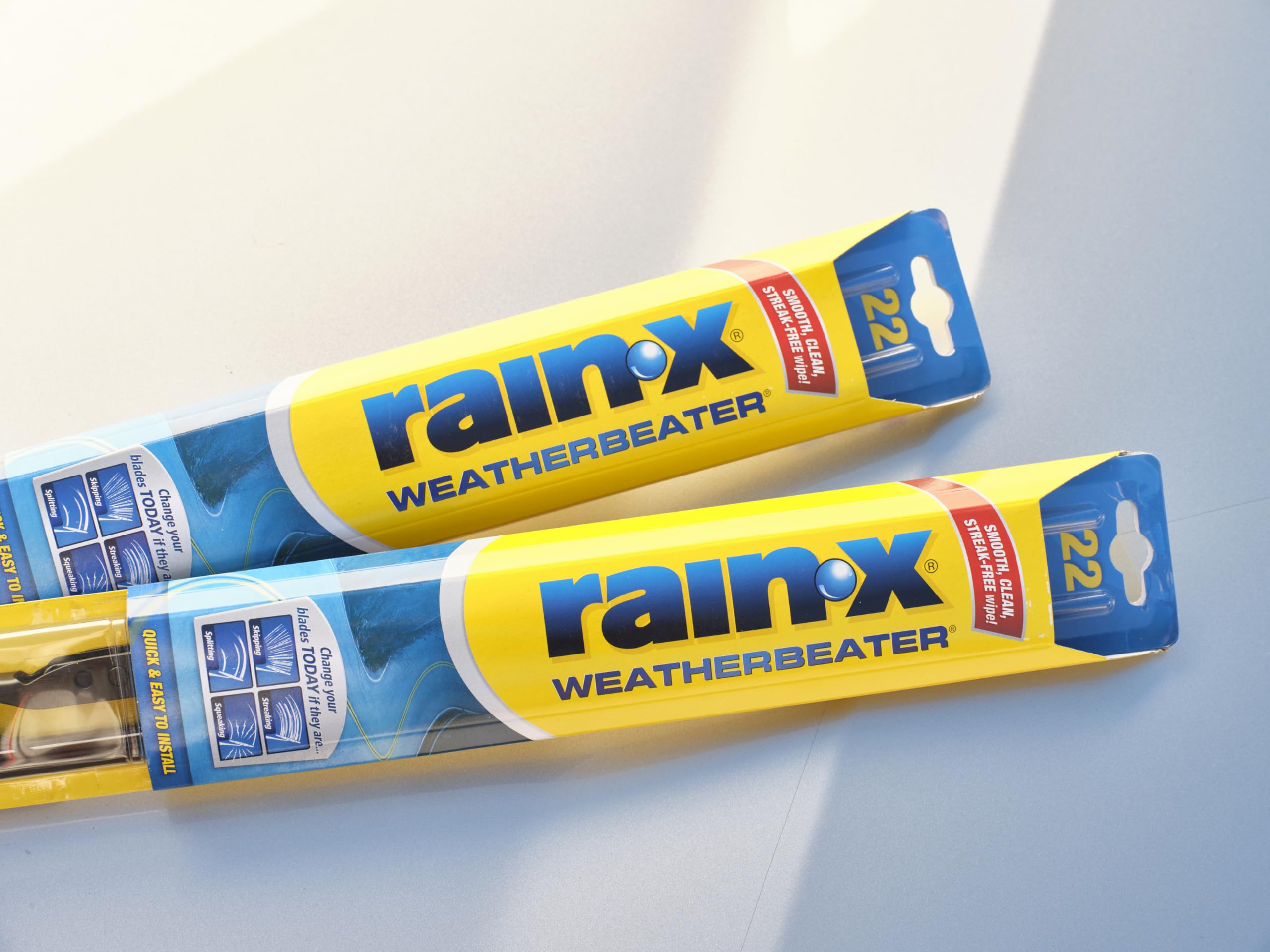 Rain‑X underside view showing multiple pressure points for even contact and reduced streaking
