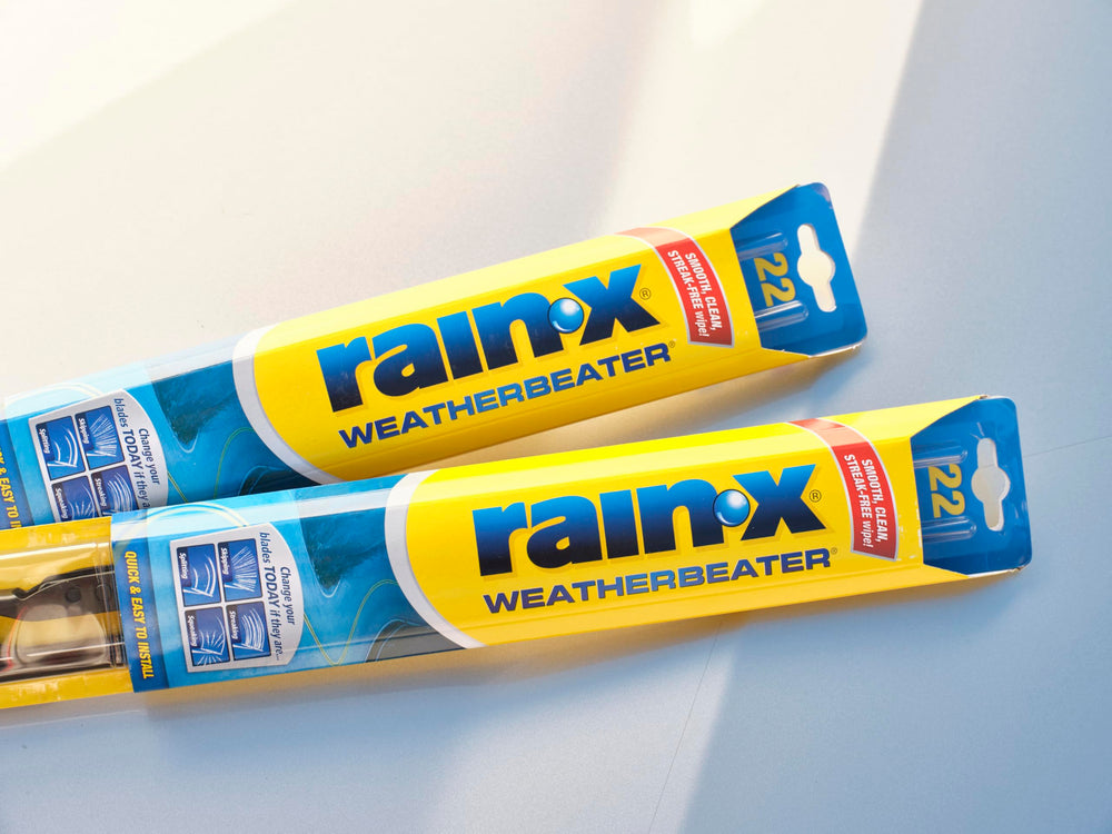 Rain‑X underside view showing multiple pressure points for even contact and reduced streaking
