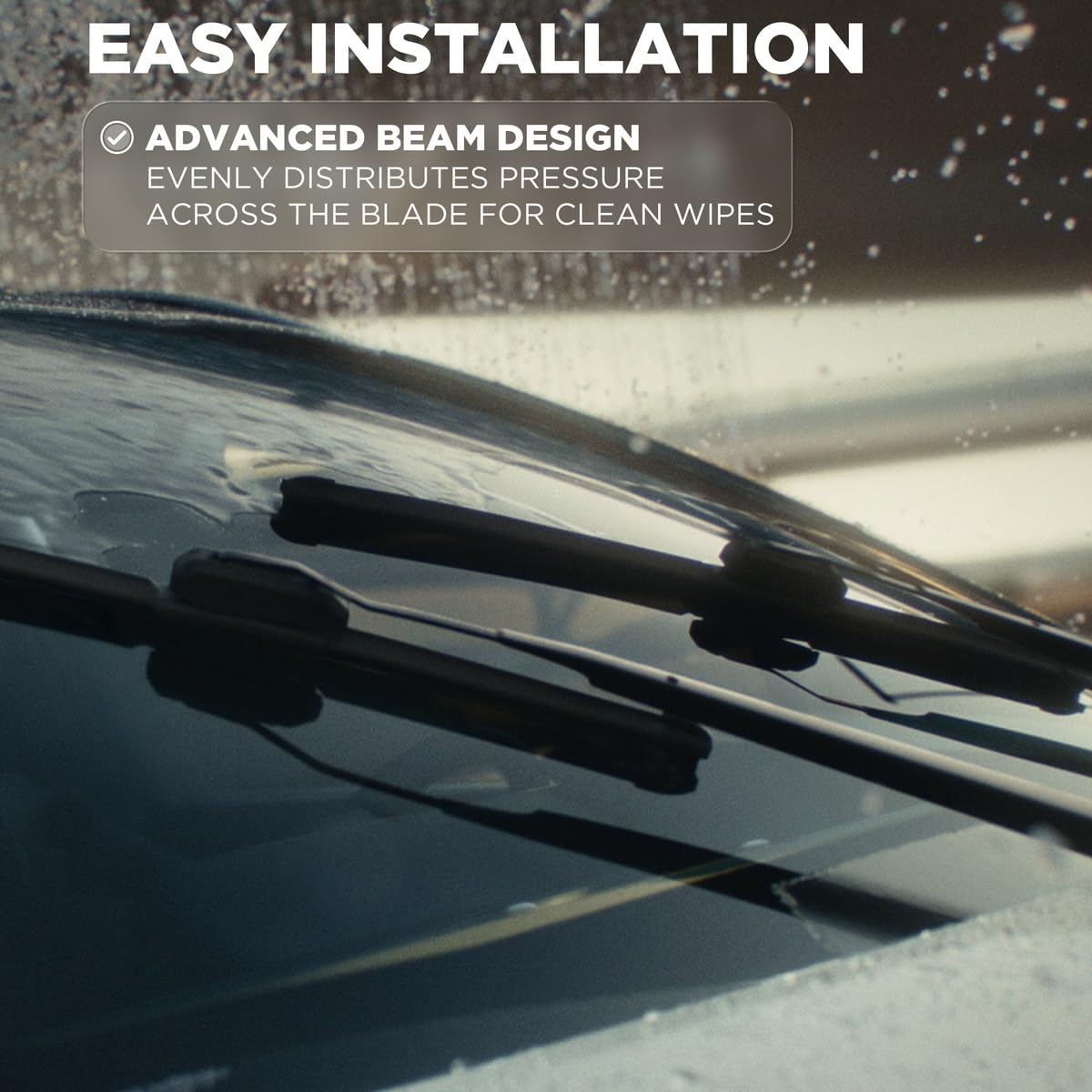 Rain-X size scale next to ruler showing 24-inch fit for vehicle compatibility