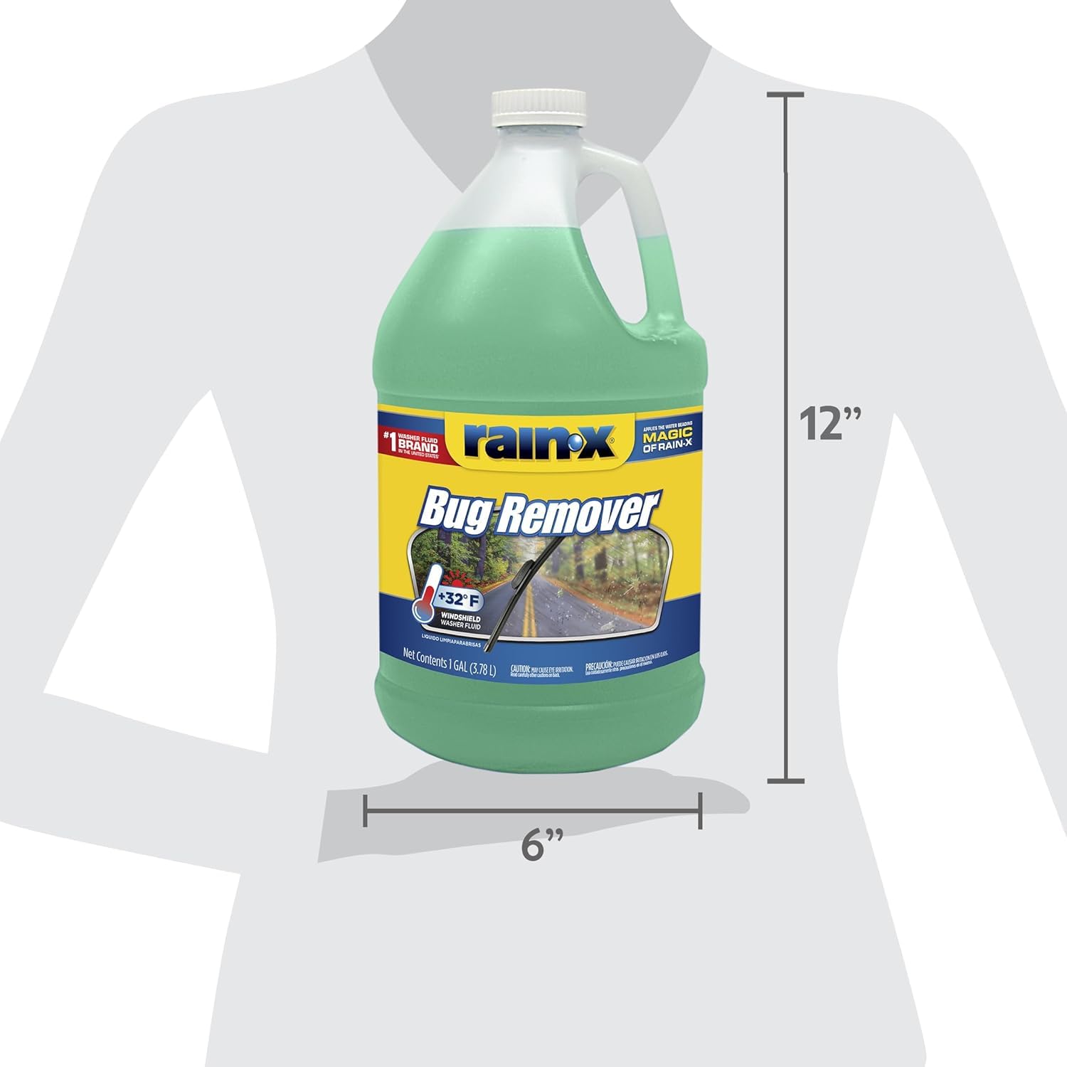 Car detailing scene featuring RainX for fast, maintenance-friendly cleanup