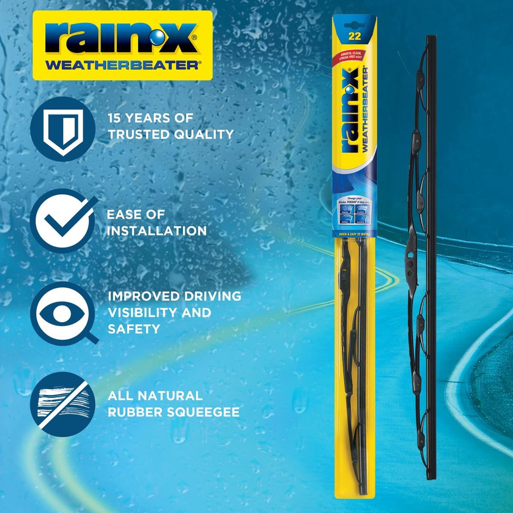 Rain-X galvanized steel frame detail showing rust-resistant durability