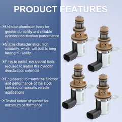 RALBDX side profile of solenoid showing mounting points for straightforward installation