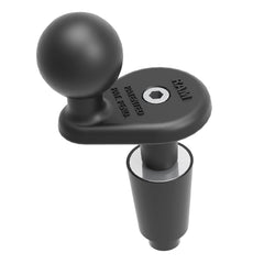 RAM MOUNTS front view of fork stem mount showing compact secure fit