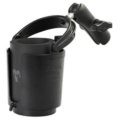 RAM MOUNTS front view of drink holder showing cup cradle and stability